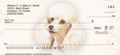 Poodle Personal Checks