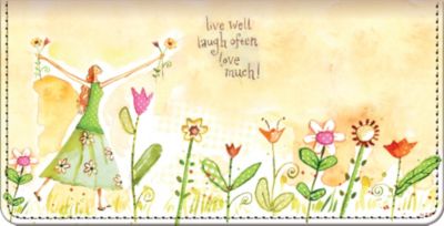 Garden Graces Checkbook Cover