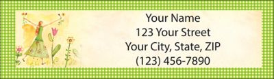 Garden Graces Return Address Label