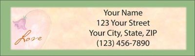 Heartfelt Expressions Return Address Label