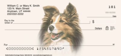 Sheltie Personal Checks