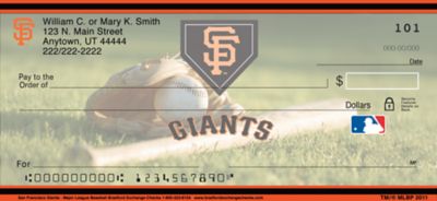 San Francisco Giants Logo Personal Checks - 4 Images