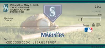 Seattle Mariners Logo Personal Checks - 4 Images