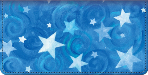 Shining Stars Checkbook Cover