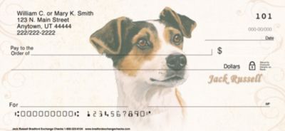 Jack Russell Terrier Art Checks