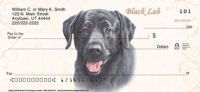 Black Lab Personal Checks