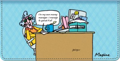 Maxine Checkbook Cover