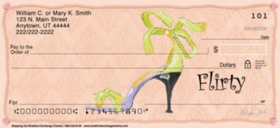 Stepping Out Personal Checks
