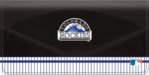 Colorado Rockies Logo Checkbook Cover