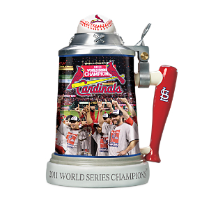 St. Louis Cardinals 2011 World Series Porcelain Stein