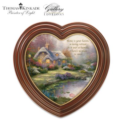 Thomas Kinkade Framed Cottage Art Canvas Print