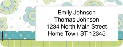 Lisa Bearnson's Paper Patterns Return Address Label