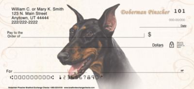 Doberman Personal Checks