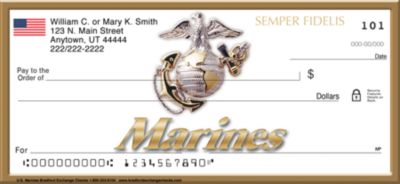 U.S. Marines Semper Fidelis Checks