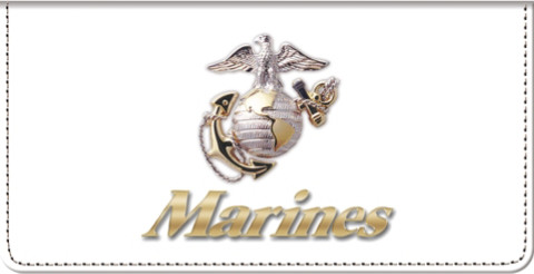 U.S. Marines Checkbook Cover