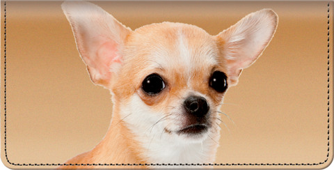 Chihuahua Faithful Friends Checkbook Cover