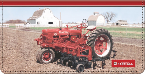 Farmall Checkbook Cover