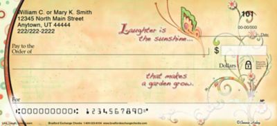 Live, Laugh, Love, Learn Personal Checks