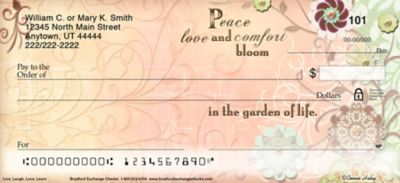 Live, Laugh, Love, Learn Personal Checks