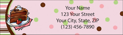 Indulgence Return Address Label