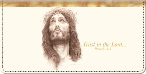 Trust in the Lord Checkbook Cover