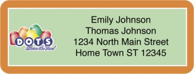 Tootsie Roll Return Address Label