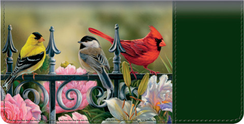 Songbirds Checkbook Cover