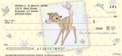 Disney Magical Beginnings Personal Checks