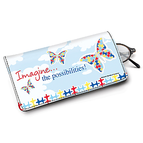 Autism&#58; Imagine Eyeglass Case