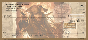 Pirates of the Caribbean Personal Checks