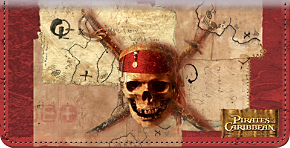 Pirates of the Caribbean Checkbook Cover