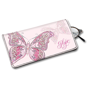 On the Wings of Hope Eyeglass Case