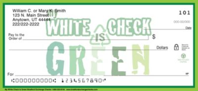 My White Check is Green