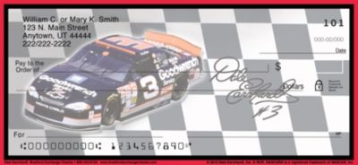 Dale Earnhardt Personal Checks