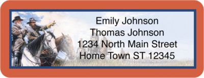 Civil War Return Address Label