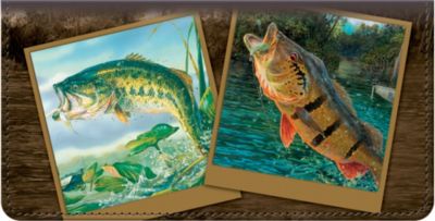 Gone Fishing Checkbook Cover