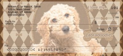 Labradoodle Personal Checks