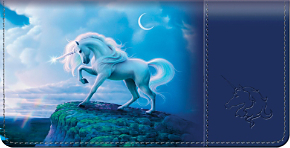 Unicorns Checkbook Cover