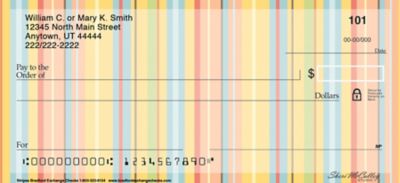 Stripes Personal Checks