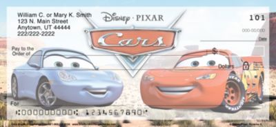 Disney Pixar Cars Personal Checks