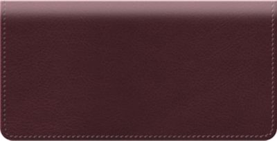 Burgundy Classic Value Checkbook Cover