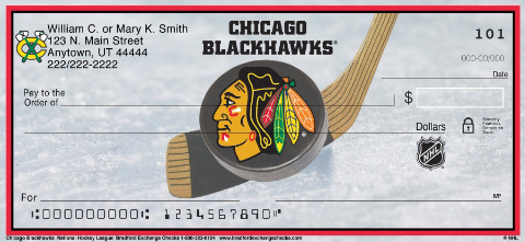 Chicago Blackhawks(R) NHL(R) Personal Checks