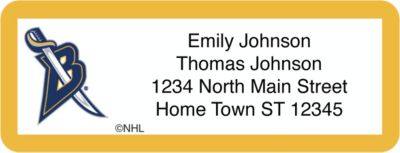 Buffalo Sabres(R) NHL(R) Return Address Label