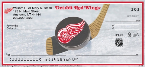 Detroit Red Wings(R) NHL(R) Personal Checks