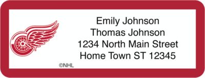 Detroit Red Wings(R) NHL(R) Return Address Label