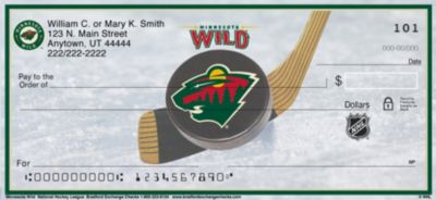 Minnesota Wild NHL Personal Checks