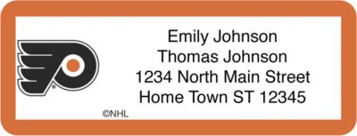 Philadelphia Flyers(R) NHL(R) Return Address Label