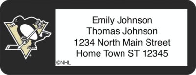 Pittsburgh Penguins&reg; NHL&reg; Return Address Label
