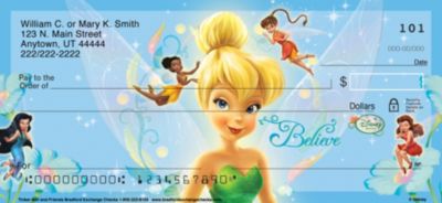 Tinker Bell & Friends Personal Checks