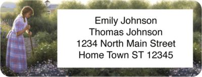 Country Seasons Return Address Label